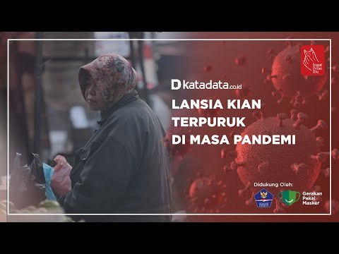 Lansia Kian Terpuruk di Masa Pandemi | Katadata Indonesia