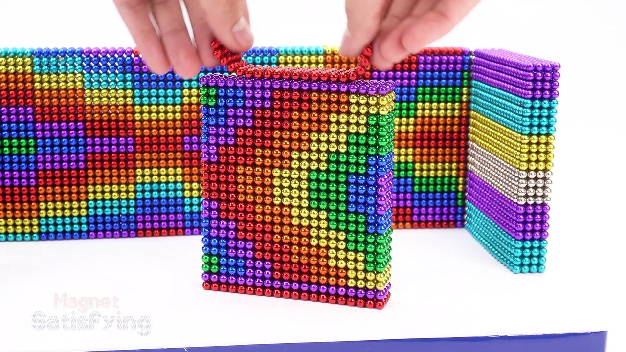 ASMR With Magnet Balls - How To Make RC Truck Villa House Transport From Magnetic Balls (Satisfying)