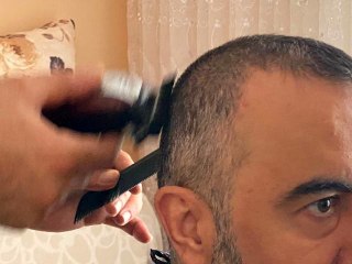 Bahberber'den evde, yaşlı ve engellilere bayram tıraşı