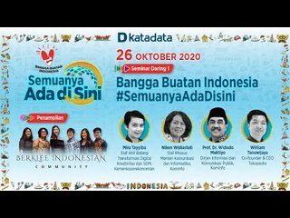 Seminar Daring 1: Bangga Buatan Indonesia Semuanya Ada Disini