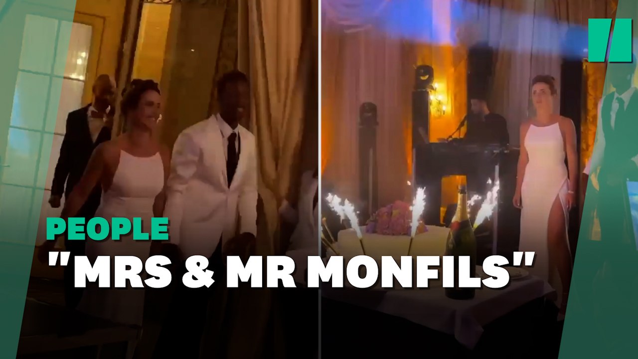 Les images du mariage de Gaël Monfils avec Elina Svitolina