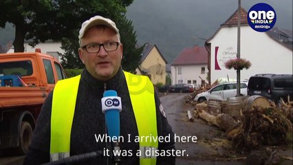 Massive flooding hit western Germany | Oneindia Malayalam