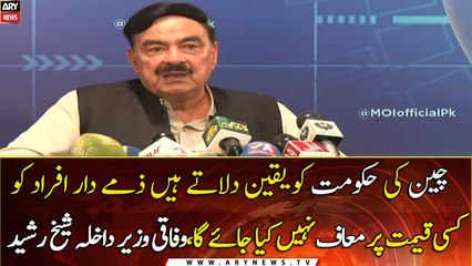 Culprits of Dasu Incident will be brought to justice
