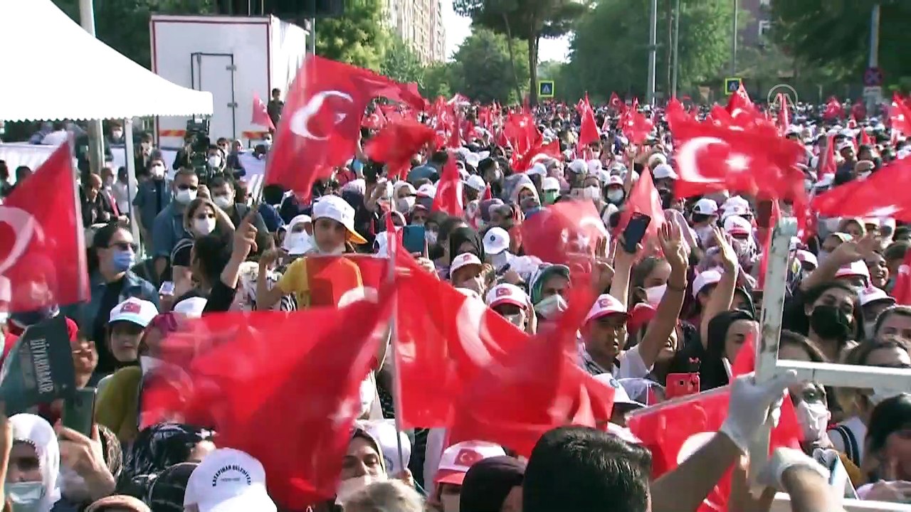 DİYARBAKIR - Cumhurbaşkanı Erdoğan: 'KCK, PKK,...