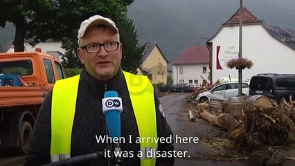 Video herunterladen: Floods in Germany | Death toll climbs in western Germany flooding