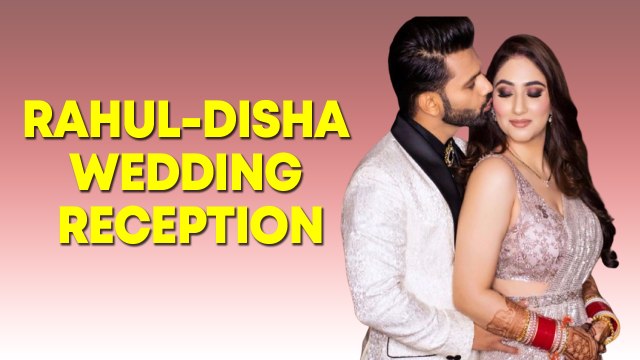 Star studded wedding reception of Rahul Vaidya and Disha Parmar