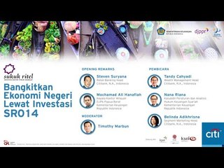"Bangkitkan Ekonomi Negeri Lewat Investasi SR014"