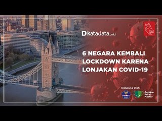 6 Negara Kembali Lockdown Karena Lonjakan Covid-19 | Katadata Indonesia