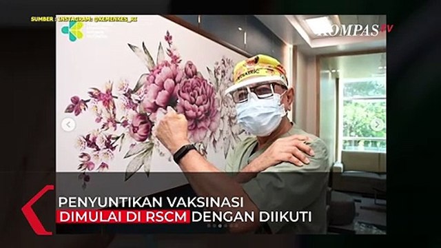 Kemenkes Laksanakan Vaksinasi Dosis Ketiga Bagi Tenaga Kesehatan