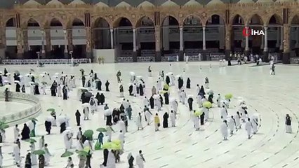 - Kabe’de Hacı adaylarının ilk tavafı başladı