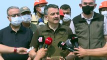 MERSİN - Pakdemirli: 'Hem Hatay hem de Mersin'deki yangınlarımız kontrol altına alındı'