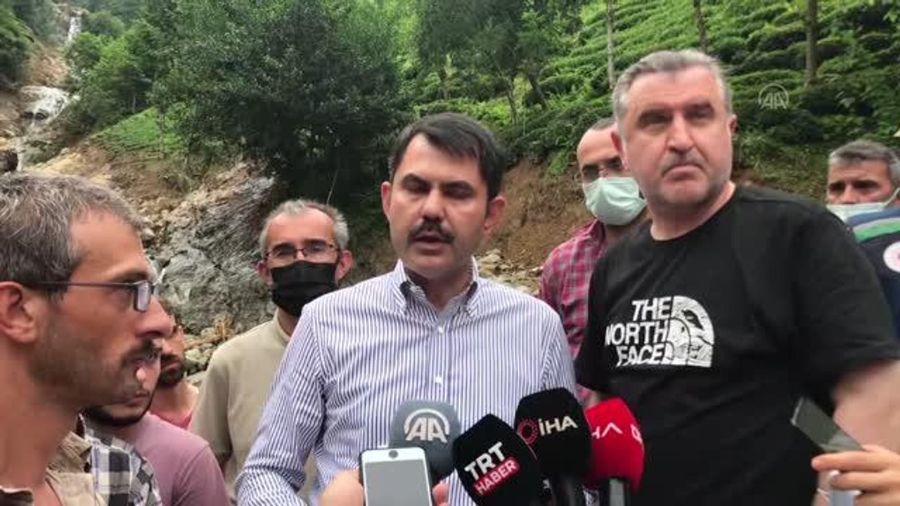 Kurum: "Amacımız Rize'de sel felaketinin yarala...