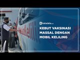 Kebut Vaksinasi Massal dengan Mobil Keliling | Katadata Indonesia