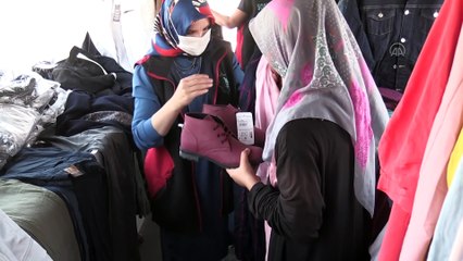 AKSARAY - 'Sosyal Mağaza Otobüsü' Kurban Bayramı öncesinde çocukları sevindiriyor