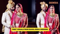 Rahul Vaidya And Disha Parmar Are Married A Sneak Peek At The Celebrity Wedding