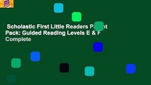 Scholastic First Little Readers Parent Pack: Guided Reading Levels E & F Complete