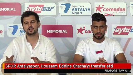 SPOR Antalyaspor, Houssam Eddine Ghacha'yı transfer etti