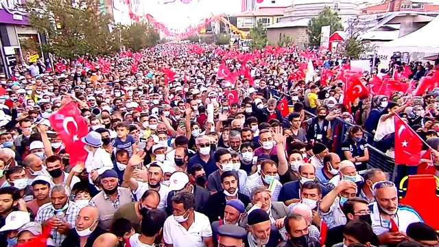 ERZURUM - Cumhurbaşkanı Erdoğan: '(Çözüm süreci) Terör örgütlerinin amacı hak arayışı değil'
