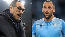 Lazio Teknik Direktörü Maurizio Sarri, Vedat Muriqi'yi eleştiren taraftarı tehdit etti