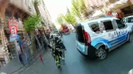 Kahramanmaraş’ta iş yeri yangınını itfaiye söndürdü