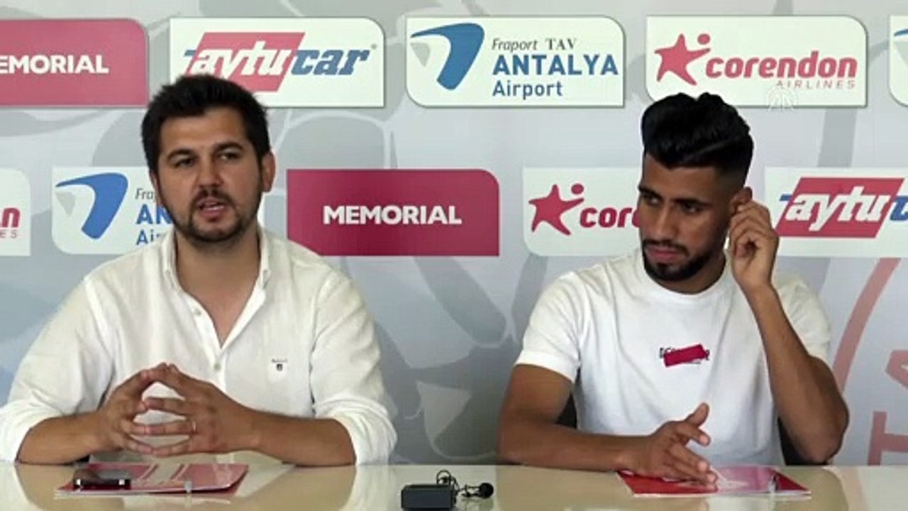 Antalya Antalyaspor Un Yeni Transferi Cezayirli Futbolcu Houssam Ghacha Uzun Yillar Turkiye De Kalmak Istiyor Dailymotion Video