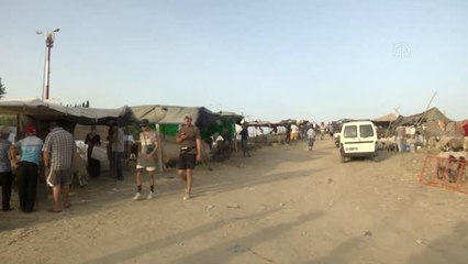 Kurban pazarları Kovid-19 salgını nedeniyle durgun