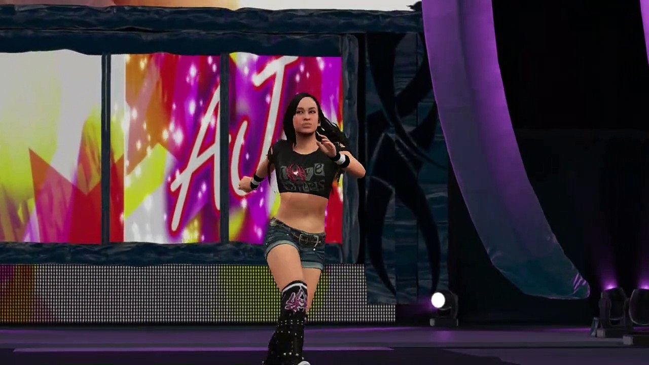 WWE 2K15 Retro Universe Mode #7 Backlash Part 1 - 4 Way Women's Title Match