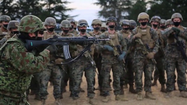 U.S & Japanese Troops • Exchange Hand Combat Fighting Techniques