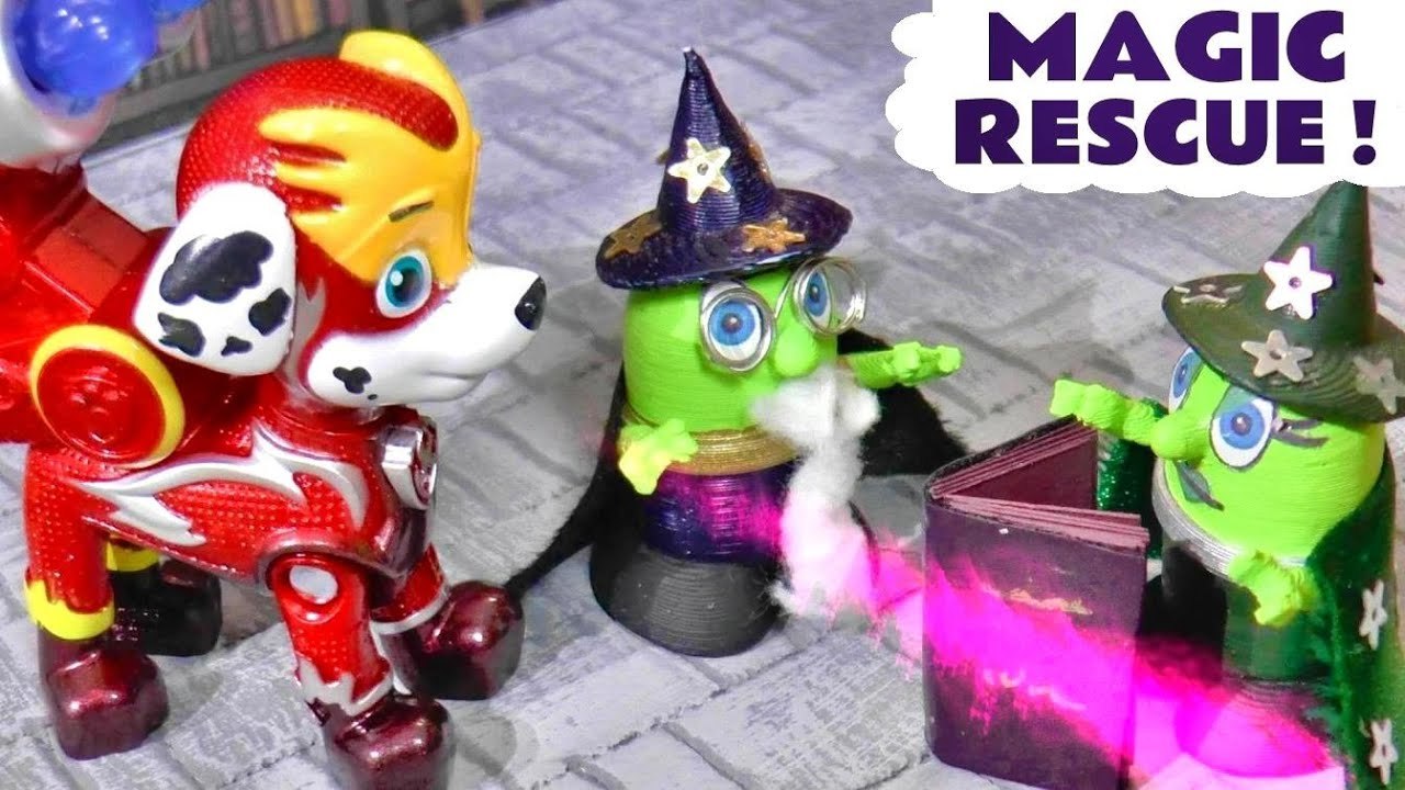 Paw Patrol Mighty Pups Toys Rescue with the Kitty Catastrophe Crew Toys and the Funlings in this Family Friendly Full Episode English Toy Story Video for Kids by Kid Friendly Family Channel Toy Trains 4U