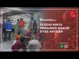 Satgas Minta Pengungsi Banjir Dites Antigen | Katadata Indonesia