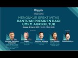 Katadata Forum Virtual Series: Mengukur Efektivitas Bantuan Presiden Bagi UMKM Agrikultur