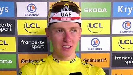 Tour de France 2021 - Tadej Pogacar : "I was enjoying every kilometer"