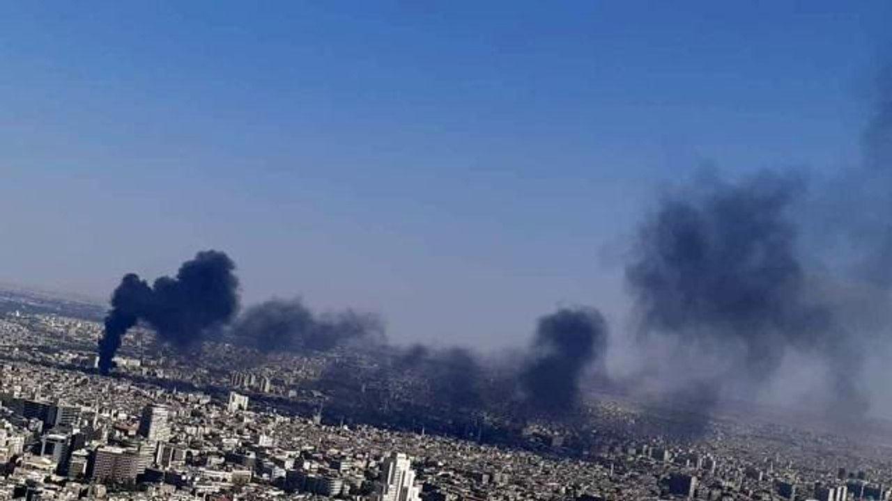 Son dakika haber | Şam'da korkutan yangın