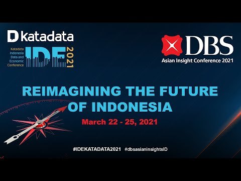 (DAY 1) Katadata Indonesia Data and Economic Conference IDE2021 - Monday, March 22, 2021