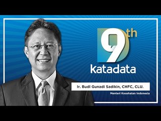 HUT Katadata-9: Menteri Kesehatan Indonesia - Budi Gunadi Sadikin