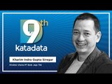 HUT Katadata-9: Direktur Utama PT Bank Jago Tbk. - Kharim Indra Gupta Siregar | Katadata Indonesia