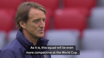 Download Video: Zola has high hopes for Italy at Qatar 2022