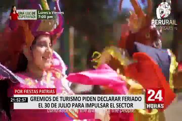 Canatur pide a Pedro Castillo que declare el 30 de julio feriado para reactivar turismo