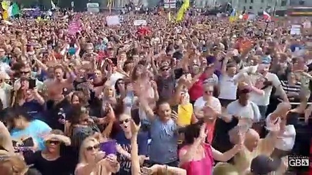 El mundo se moviliza contra la dictadura sanitaria (Londres)