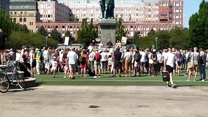 El mundo se moviliza contra la dictadura sanitaria (Suecia)