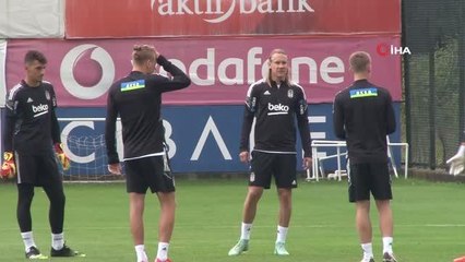 Beşiktaş günü çift idmanla tamamladı