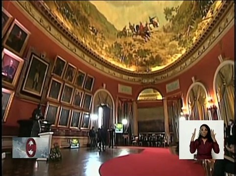 Sesión Especial AN con motivo al 238° Aniversario del Natalicio del Libertador Simón Bolívar