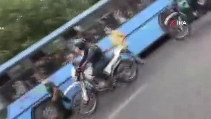 İran Türklerinden su krizi protestolarına destek gösterisi