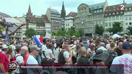 Manifestation contre le pass sanitaire : 160 000 personnes dans les rues