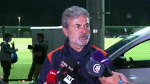 İSTANBUL - Medipol Başakşehir-Trabzonspor hazırlık maçının ardından