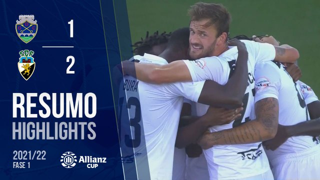Highlights: Desp. Chaves 1-2 SC Farense (Taça da Liga 21/22 - 1ª Fase)
