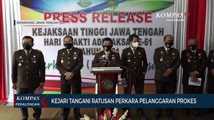 Kejari Tangani Ratusan Perkara Pelanggaran Prokes