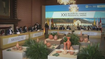 Lasso asume el compromiso de que la CAN sea eje para la recuperación económica