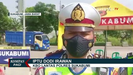 Pembatasan Mobilitas Diperketat, Keluar Pintu Tol Sukabumi Akan Diperiksa Dokumen Perjalanan