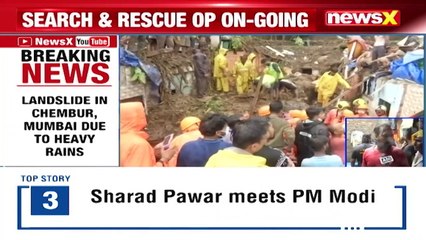 Landslide In Mumbai’s Chembur 11 Killed In Wall Collapse NewsX